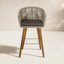 Tabouret de bar d'extérieur avec coussin Capps