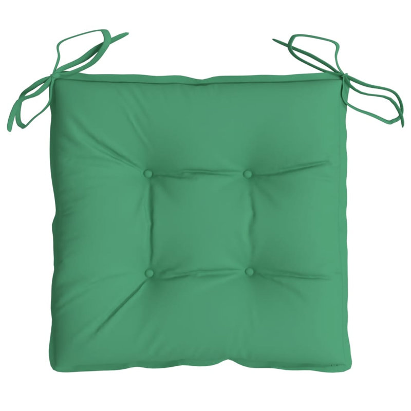 Outdoor Seat Cushion, Green, 2.8" H x 19.7" W x 19.7" D