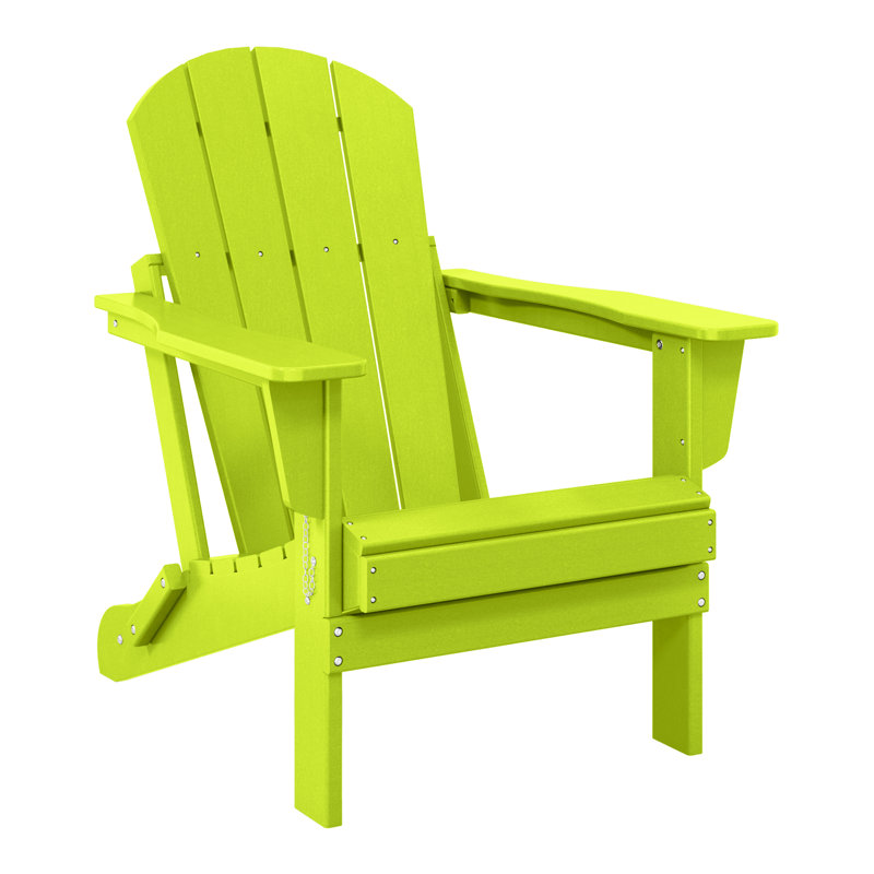 Chaise Adirondack pliante Vinnie, Chaux