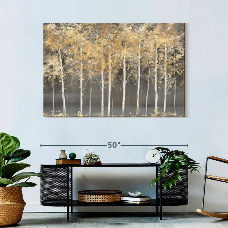 Harnek Golden Forest Light, 24" H x 36" W