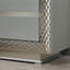 Mobilier de chambre à coucher 1 pièce avec table de chevet Glam Style