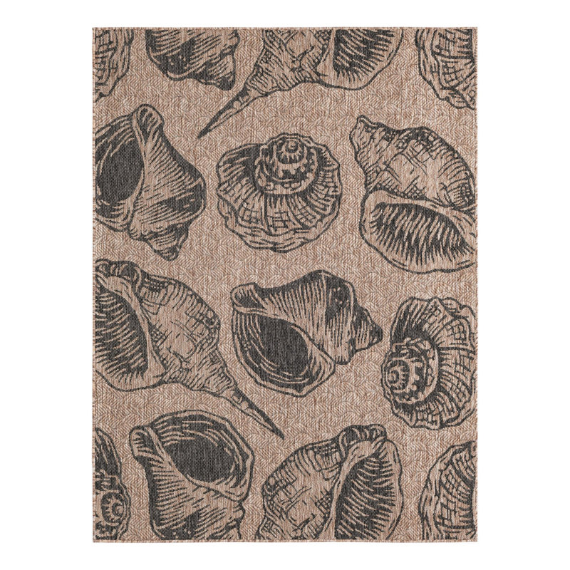 Angelys Indoor/Outdoor Area Rug, Rectangle 5'1" x 7'1"