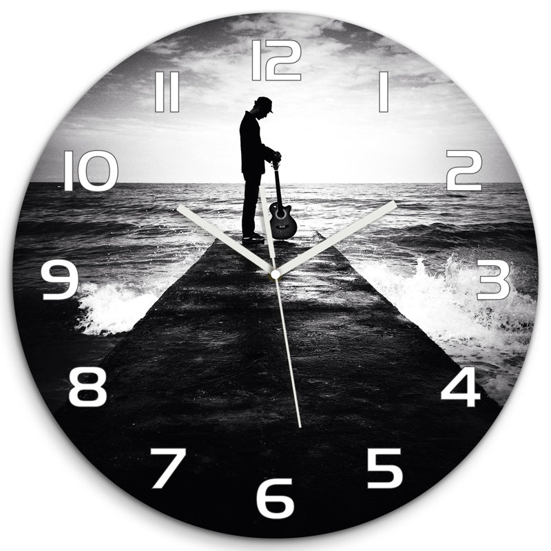 Judette Glass Wall Clock