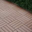 Carreaux de terrasse emboîtables en plastique 12 po x 12 po-129751158