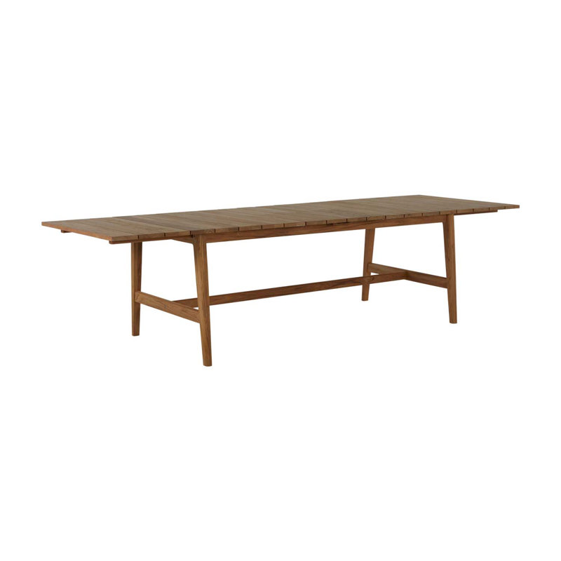 Coast Outdoor Dining Table, Natural Teak