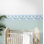 Bordure de papier peint lisse Peaceful Butterflies L 16,5 pi x l 9 po