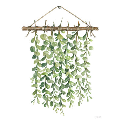 «Hanging Greens III» sur toile par Cindy Jacobs