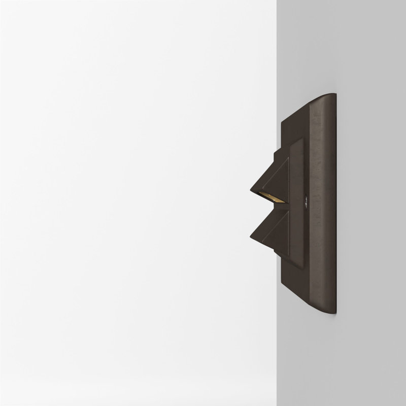 12V Low Voltage Horizontal Integrated LED Outdoor Deck Sconce Light