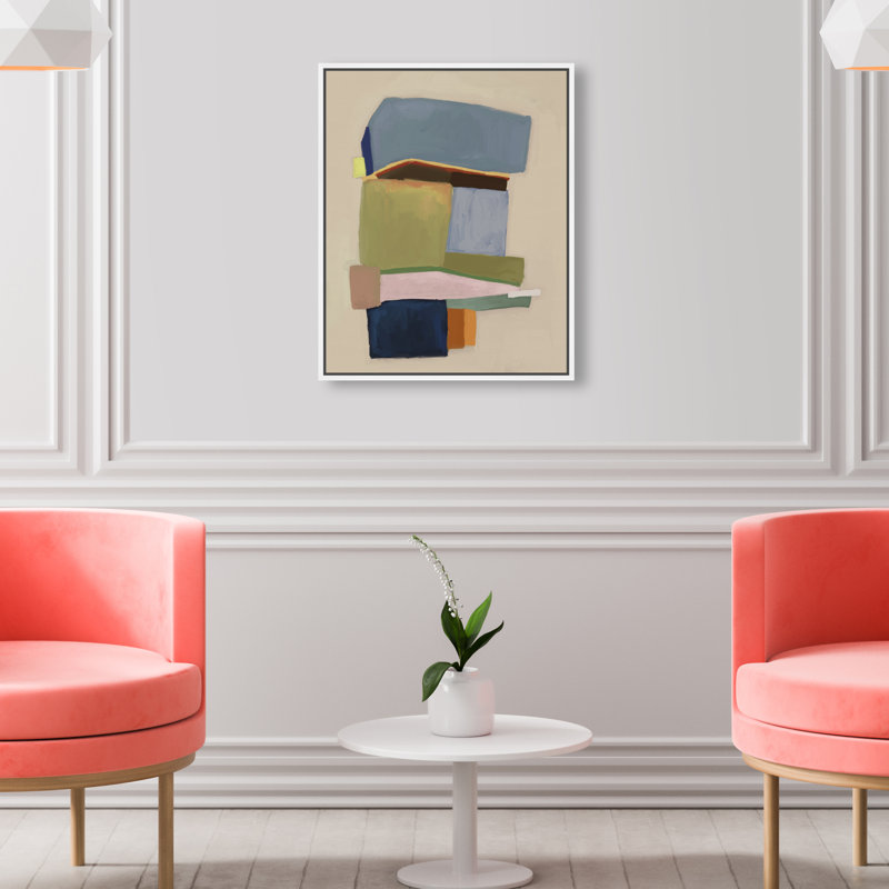 Point Of View Print by Oliver Gal, 21" H x 17" W, White Floater Frame