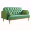 Canapé vert avec motif tulipe-1512931810