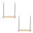 Kevonta 2 Piece Bracket Shelf
