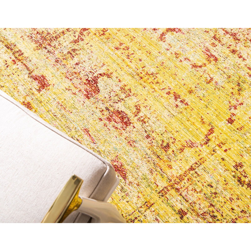 Tapis soleil de style sud-ouest Donminique, Tapis de couloir 2 pi 7 po x 9 pi 10 po