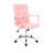 Aime Ergonomic Desk Chair Office Chair， Modern Pu Leather Home Office Task Chair With Arms, Adjustable Swivel Computer Chair-1036915136