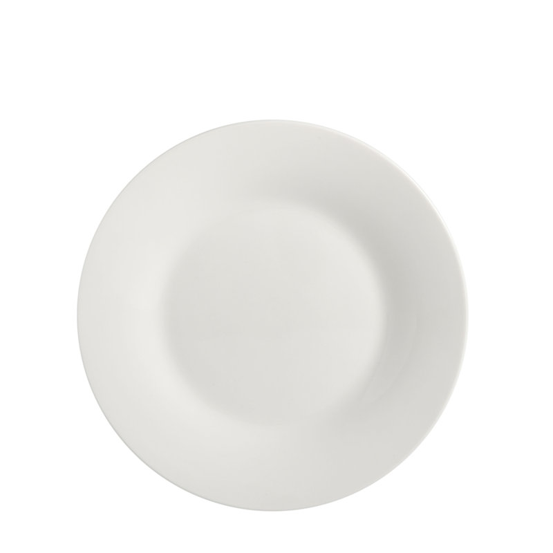 White Porcelain 12-Piece Round Dinnerware Set