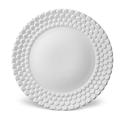 Aegean White Sculpted Charger