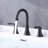 Widespread 2-handle Bathroom Faucet with Drain Assembly-80810852