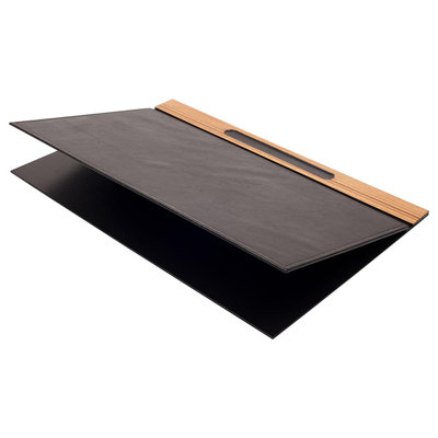 Michihisa Leather / Faux Leather Desk Organiser Set