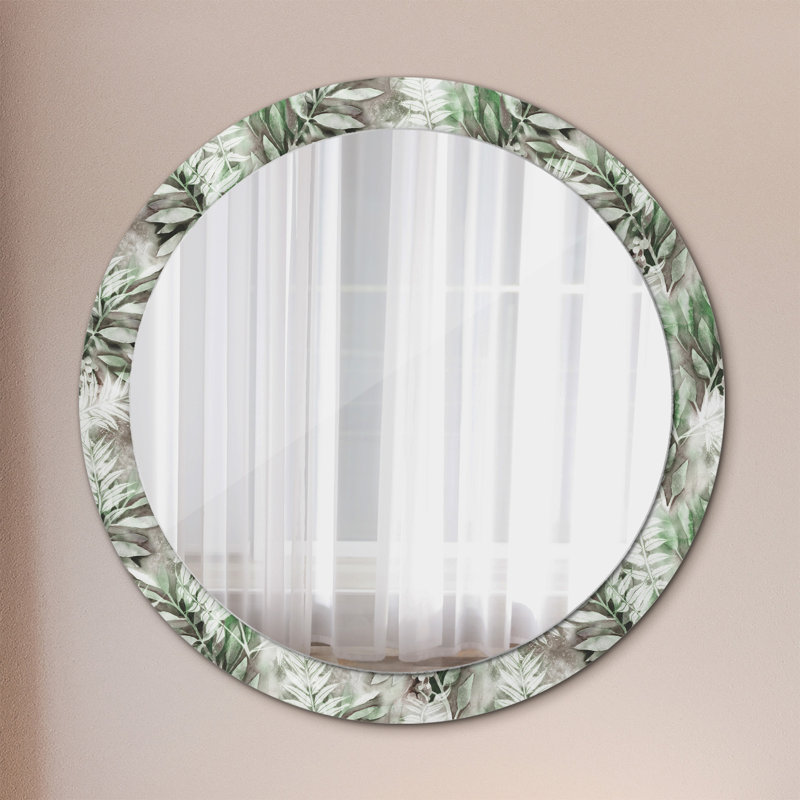 Huldar Glass Flat Wall Mirror