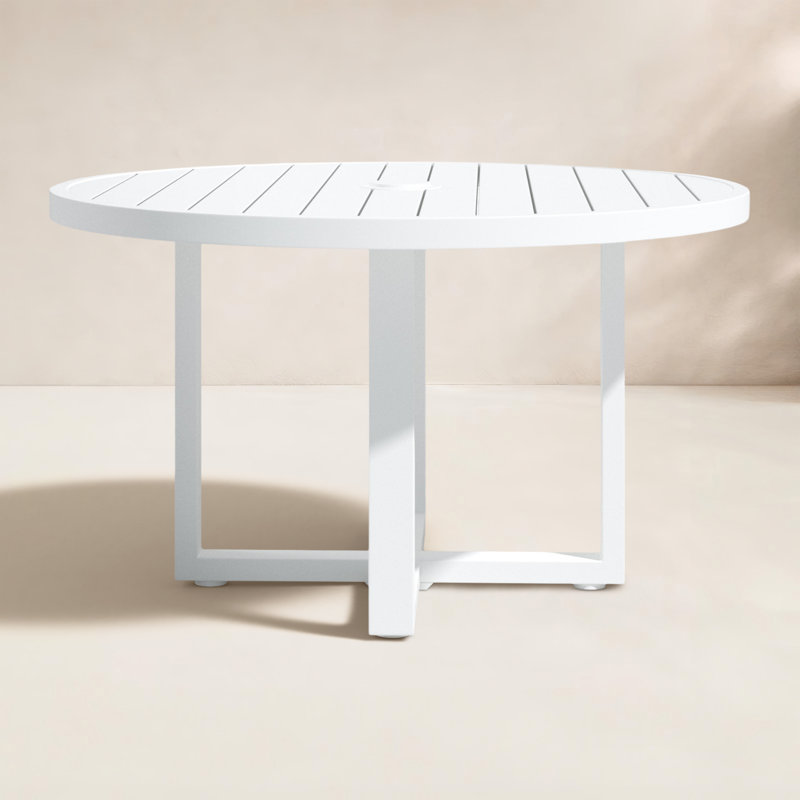 Table de salle à manger d'extérieur Camela, H 29 po x l 50 po x L 60 po