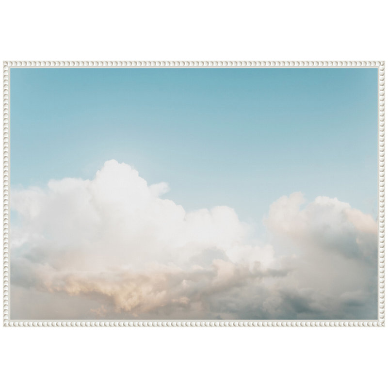 «Clouds» par Alicia Abla, reproduction d'art sur toile encadrée