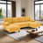 Chenille jaune