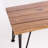 Industrial Rustic Coffee Table With Wood And Iron Frame, 18" X 43" 18", Style Design Outdoor