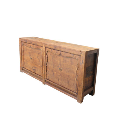 17th Century Double-Door Pine Sideboard