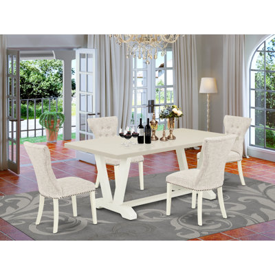 Acacia Solid Wood Dining Set