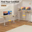 Bureau debout réglable électrique Oishee-884120246-884120234