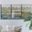 «Feathered Friend I» sur toile, reproduction de 3 pièces-213948881