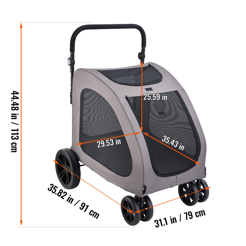 Foldable Pet Stroller