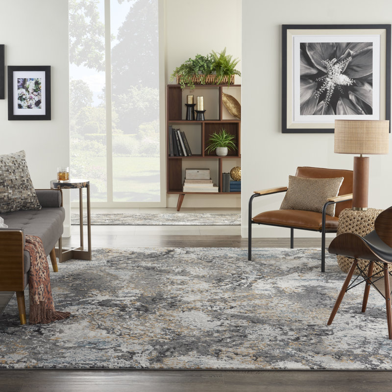 Abstract Area Rug, Rectangle 160 x 221cm