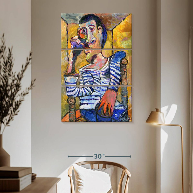 Picasso, 65" H x 42" W