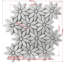 9 in. x 11 in. Novelty Honed Marble Tile