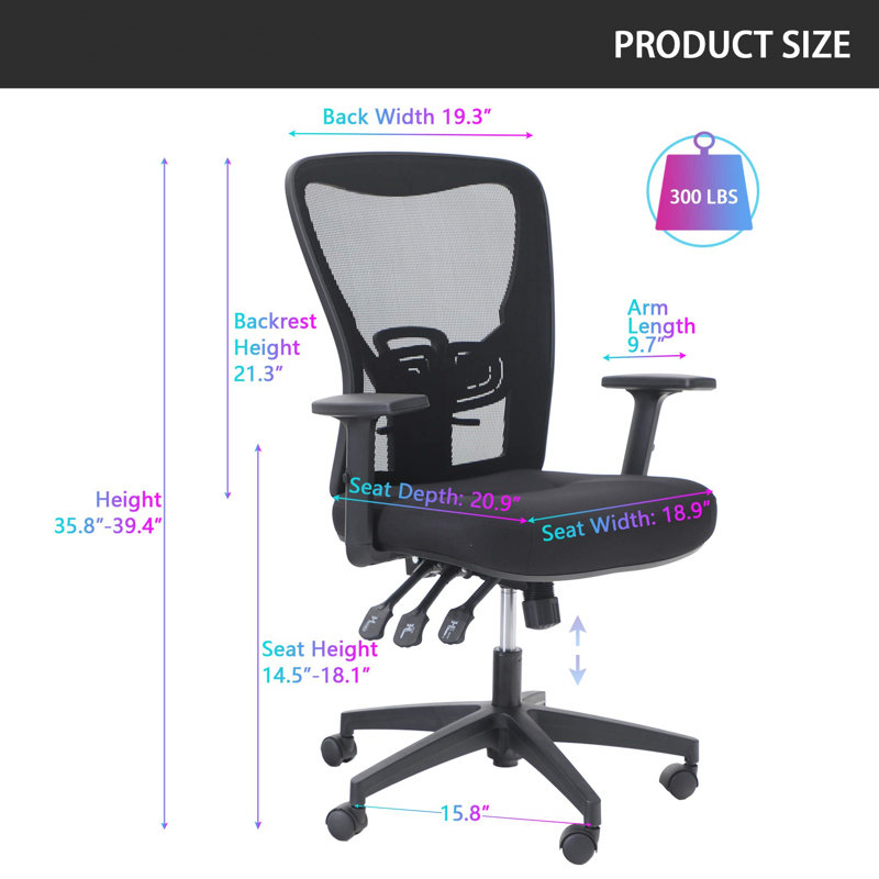 Shipp Ergonomic Mesh Task Chair