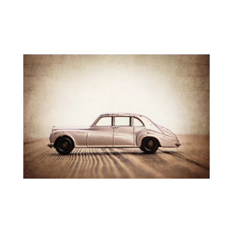 Rolls Royce - Print on Canvas, 20.32 cm H x 30.48 cm W, Wrapped Canvas