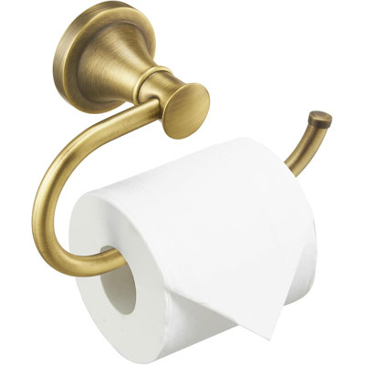 Antique Brass Toilet Tissue Paper Holder Bathroom Accessories Toilet Roll Paper Hanger, SUS304 Stainless Steel,Wall Mounted