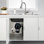 Broyeur de déchets TITAN Premium 1,25 HP à alimentation continue avec cordon et système anti-odeurs