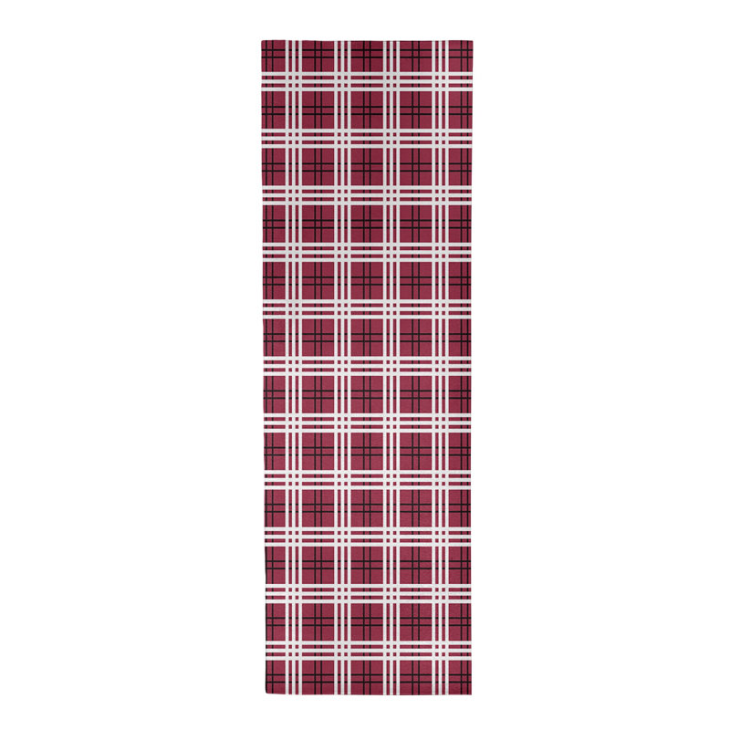 Plaid Indoor Rug, Runner 2'6" x 8'