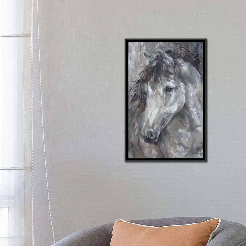 " Grace " by Debi Coules, 26" H x 18" W x 1.5" D, Black Framed Canvas, No Mat