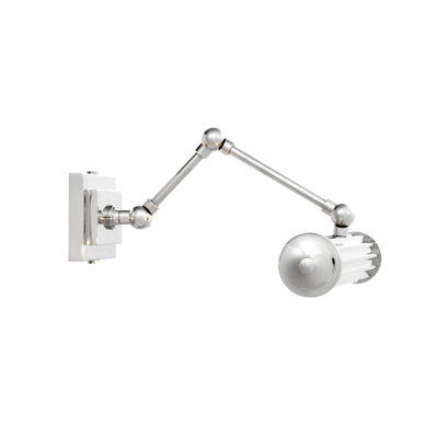 Luca Iron Swing Arm Sconce