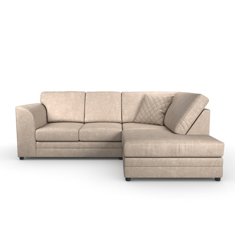 Quincy Corner Sofa, Natural, Right Hand Facing
