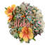 Couronne en maille 18 po Aloha
