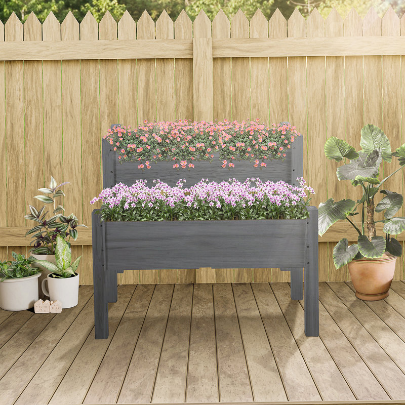 Lit de jardin surélevé polyvalent pour plantes en plein essor et jardinage sans effort