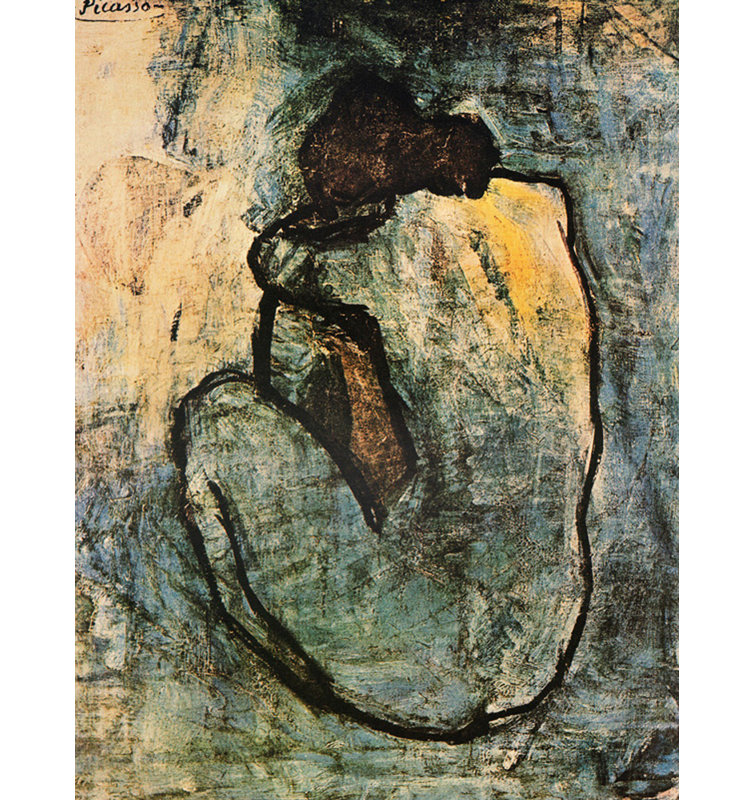 Bleu nu, c.1902, H 24 po x l 18 po
