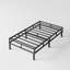 14" high metal box spring with Frabric foot cover, sturdy bed base, easy assembly-1382555292