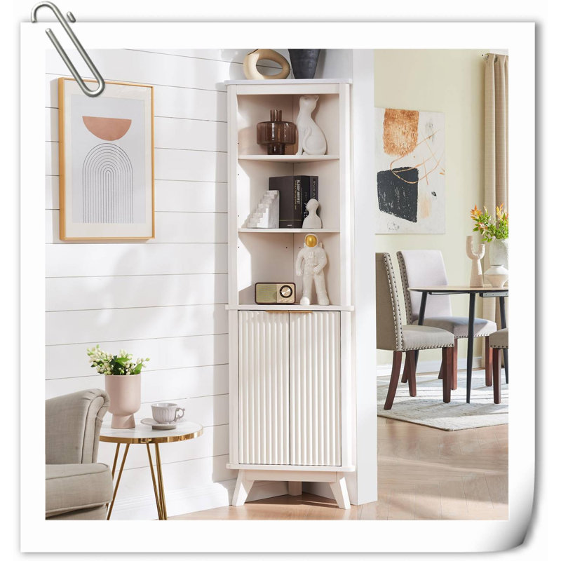 Mabie Solid Wood Linen Cabinet