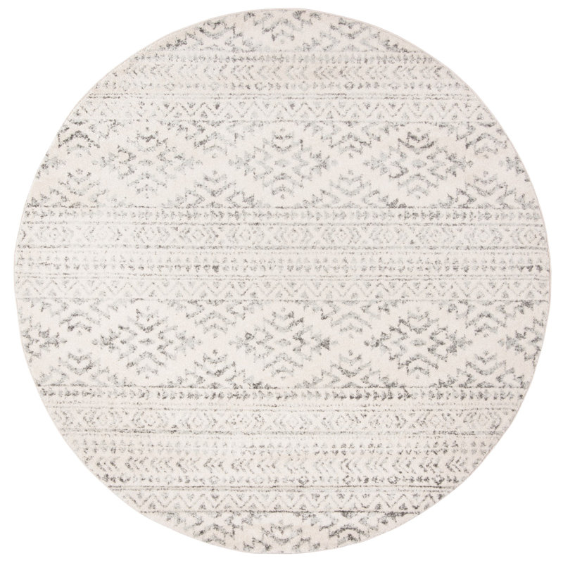 Hailee Tulum Performance Southwestern Rug, Round 3'