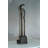 Kamaya Male Female Abstract Bronze Statue -  Size: 6"L x 8"W x 31"H. 