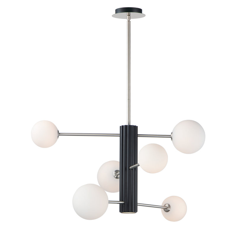 Cashel 7 - Light Dimmable Sputnik Sphere Chandelier